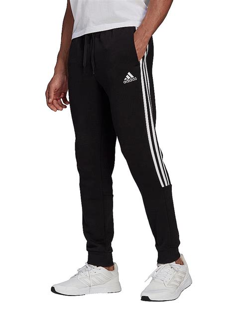 adidas jogginghose herren baumwolle schwarz|schwarze Jogginghosen für Herren .